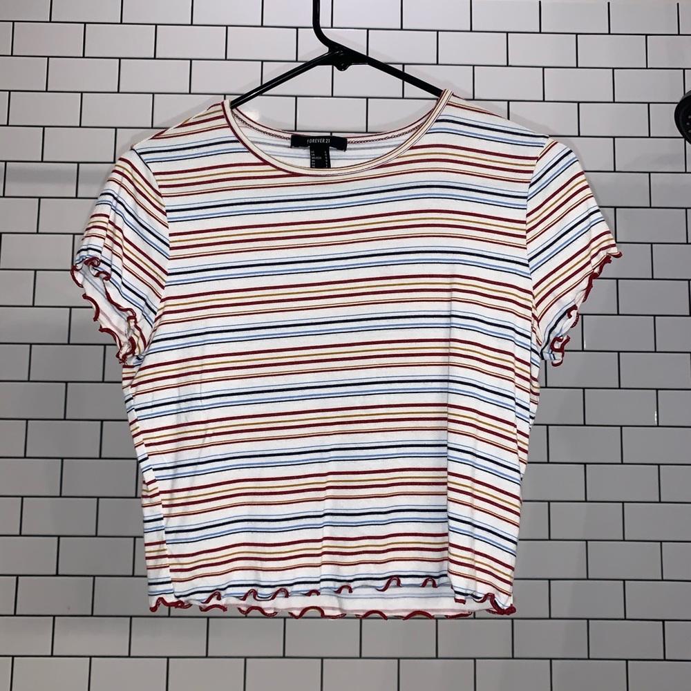 Multi Color striped tshirt